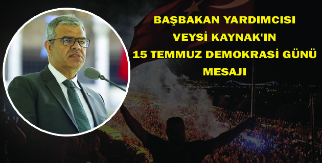 KAYNAK, 15 TEMMUZ MESAJI YAYINLADI