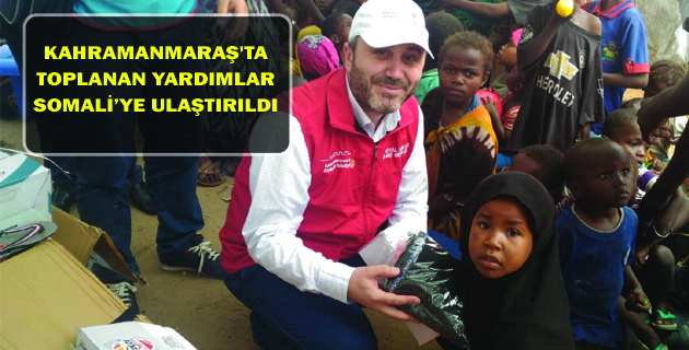 YARDIMLAR SOMALİ’YE ULAŞTIRILDI