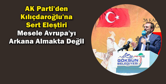 ÜNAL’DAN KILIÇTAROĞLU’NA SERT ELEŞTİRİ