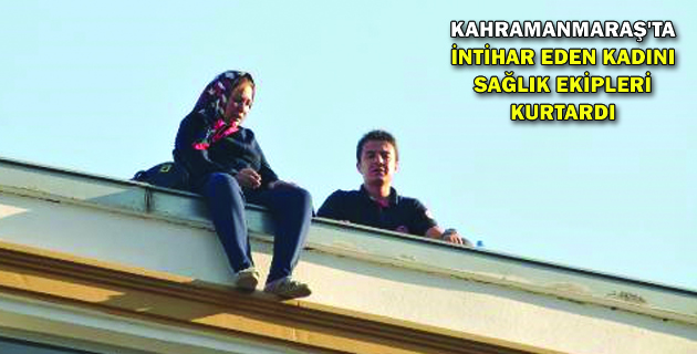 İntihara Kalkışan Kadın Kurtarıldı