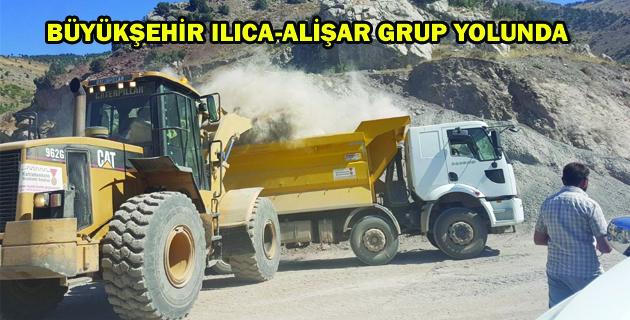 BÜYÜKŞEHİR ILICA-ALİŞAR GRUP YOLUNDA