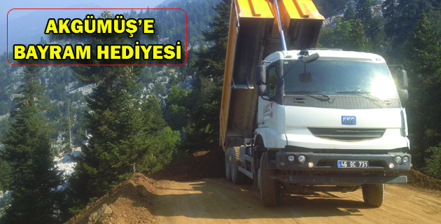 BÜYÜKŞEHİR’DEN AKGÜMÜŞ’E BAYRAM HEDİYESİ