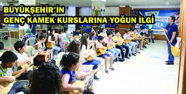 GENÇ KAMEK KURSLARINA YOĞUN İLGİ