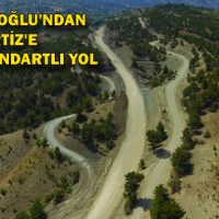 BERTİZ’E YÜKSEK STANDARTLI YOL