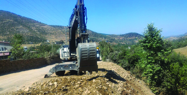 KIRMAKAYA YOLU’NUN DOLGUSU TAMAM