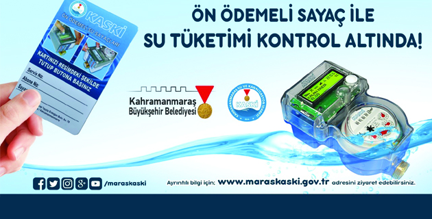SU TÜKETİMİ KONTROL ALTINDA