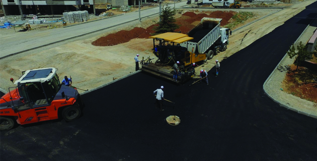 Onikişubat asfalt ihtiyacının %90’ı tamamlandı