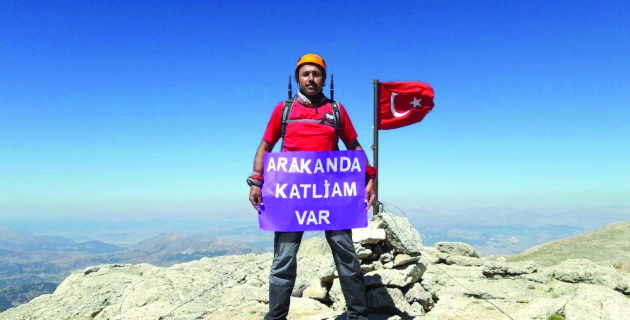 Kahramanmaraşlı Dağcılar Arakan İçin Tırmandı