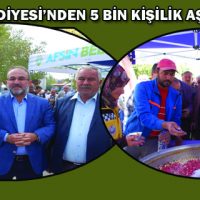 Afşin Belediyesi’nden 5 Bin Kişilik Aşure İkramı