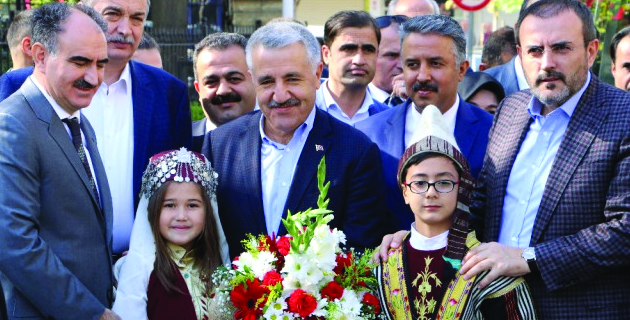 Bakan Arslan Kahramanmaraş’ta