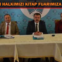 ERKOÇ: “TÜM HALKIMIZI KİTAP FUARIMIZA BEKLİYORUZ