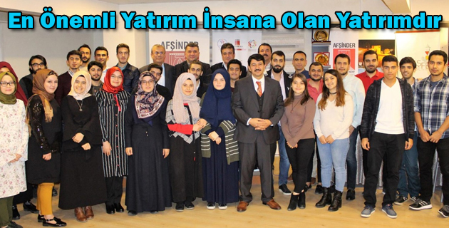 En önemli yatırım insana olan yatırımdır