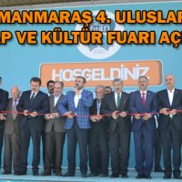 KAHRAMANMARAŞ 4. ULUSLARARASI KİTAP VE KÜLTÜR FUARI AÇILDI