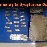 Kahramanmaraş’ta Uyuşturucu Operasyonu