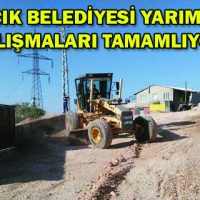 PAZARCIK BELEDİYESİ YARIM KALAN ÇALIŞMALARI TAMAMLIYOR