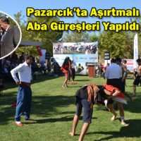 Pazarcık’ta Aşırtmalı Aba Güreşleri Yapıldı