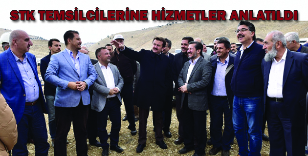 STK TEMSİLCİLERİNE HİZMETLER ANLATILDI