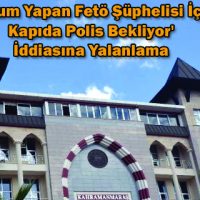 Doğum Yapan Fetö Şüphelisi İçin Kapıda Polis Bekliyor’ İddiasına Yalanlama