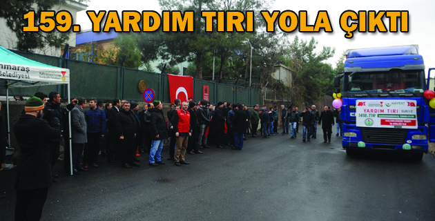 159. YARDIM TIRI YOLA ÇIKTI