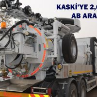 KASKİ’YE 2,6 MİLYONLUK AB ARAÇ HİBESİ