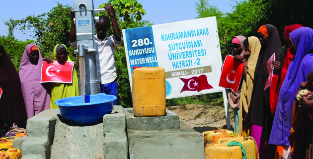 KSÜ Somali’de Su Kuyusu Açtı