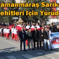 Kahramanmaraş Sarıkamış Şehitleri İçin Yürüdü