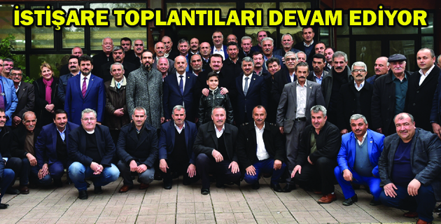 İSTİŞARE TOPLANTILARI DEVAM EDİYOR