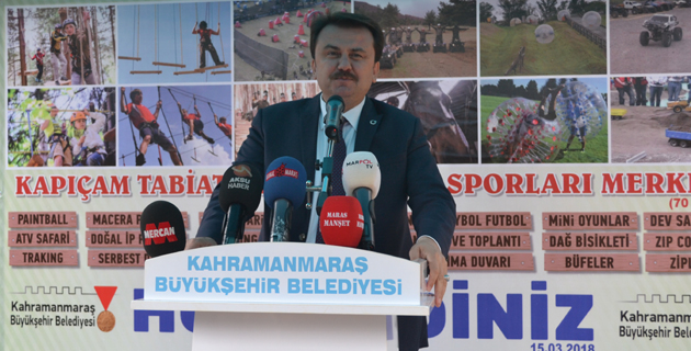 K.MARAŞ’A EKSTREM SPOR TESİSLERİ GELİYOR