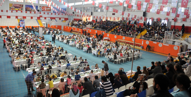 ULUSLARARASI 9. SATRANÇ TURNUVASI BAŞLADI