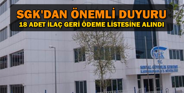 SGK’DAN ÖNEMLİ DUYURU