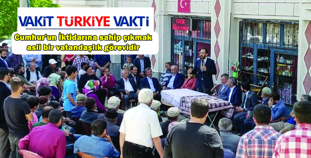 Ahmet Özdemir, Seçim Çalışmalarını Sürdürüyor