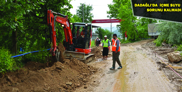 KASKİ’DEN DADAĞLI’DA İÇME SUYU ÇALIŞMALARI
