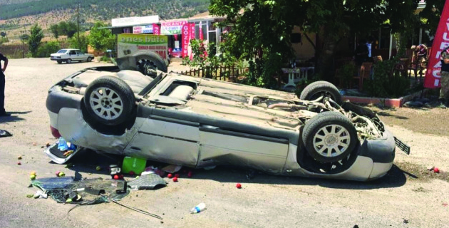 Kahramanmaraş’ta Trafik Kazası 1 Ölü, 2 Yaralı