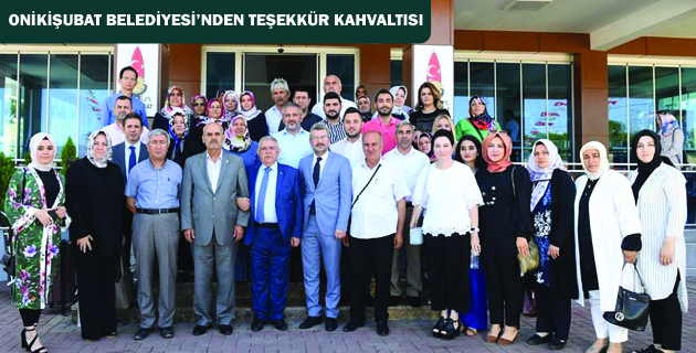 ONİKİŞUBAT BELEDİYESİ’NDEN TEŞEKKÜR KAHVALTISI