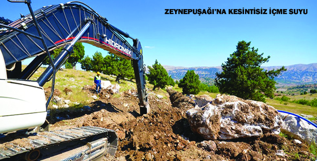 ZEYNEPUŞAĞI’NA KESİNTİSİZ İÇME SUYU
