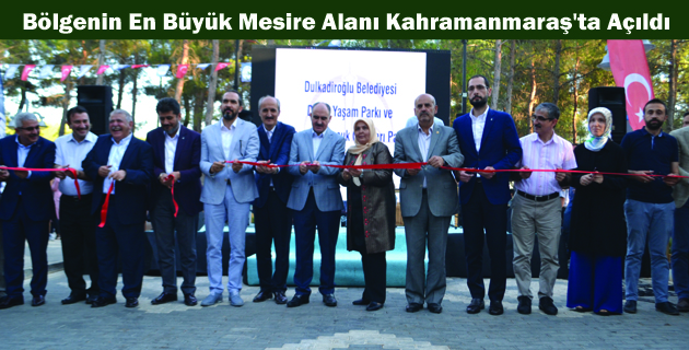 Bölgenin En Büyük Mesire Alanı Kahramanmaraş’ta Açıldı