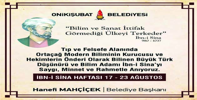 Mahçiçek “ Orta Çağ İslam Felsefesinin Yıldızı İbn-i Sina”