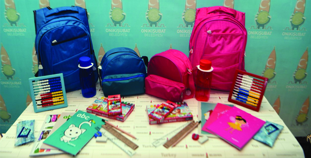 “Kitaplar Devletten, Kırtasiye ve Çantalar Yine Onikişubat’tan”