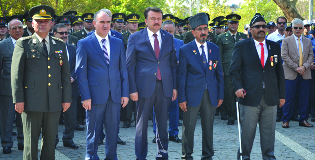 19 EYLÜL GAZİLER GÜNÜ DÜZENLENEN TÖRENLE KUTLANDI