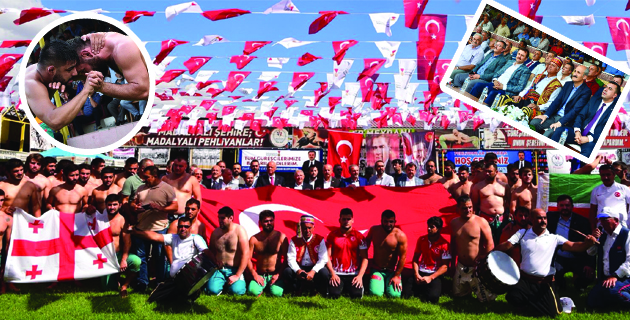 28. ALTINKEMER’E 8 ÜLKEDEN 600 GÜREŞÇİ KATILDI