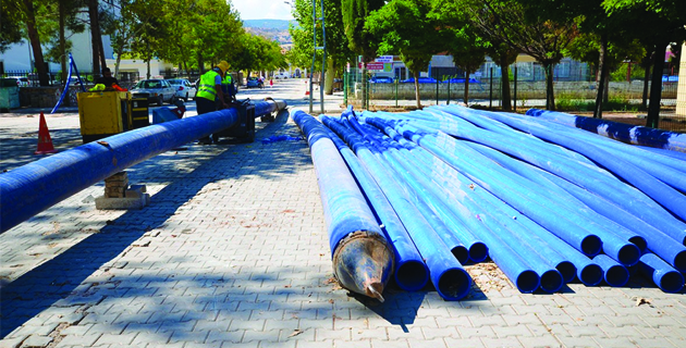 PAZARCIK İÇME SUYU ÇALIŞMALARINDA SONA DOĞRU