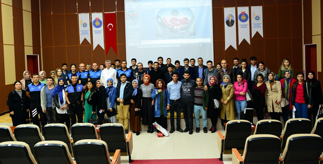 KSÜ’de “Gençlerin Suça Yöneliminin Engellenmesi” Konferansı Verildi