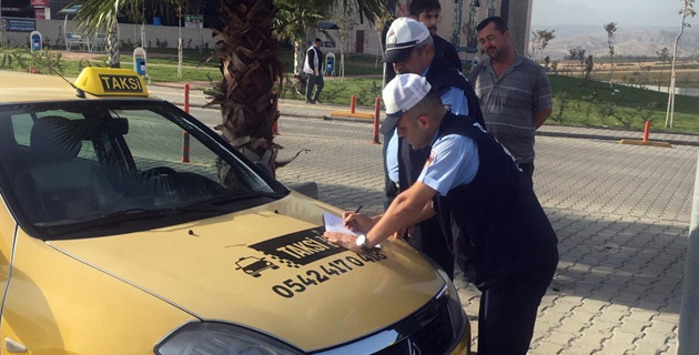 BÜYÜKŞEHİR’DEN TİCARİ TAKSİLERE DENETİM