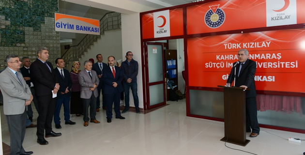 KSÜ Giysi Bankası Zenginleştirild