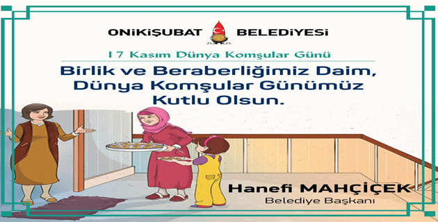 Mahçiçek “Komşuluk Kültürünü Ayakta Tutalım”