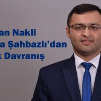 Organ Nakli Haftasında Şahbazlı’dan Örnek Davranış