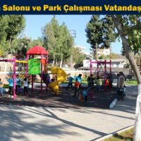 Pazarcık Düğün Salonu ve Park Çalışması Vatandaşların Hizmetinde