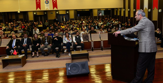 ŞAHİN BALCIOĞLU KSÜ’DE SÖYLEŞİ GERÇEKLEŞTİRDİ