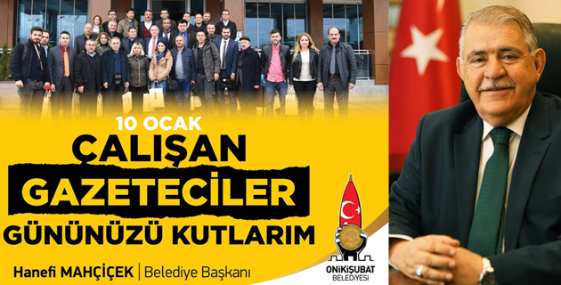 Mahçiçek Gazeteciler Günü’nü Kutladı