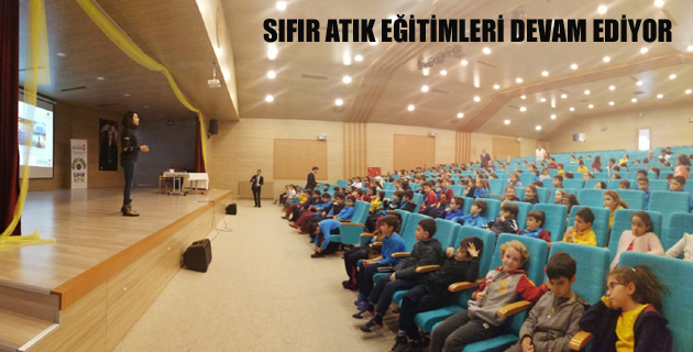 SIFIR ATIK EĞİTİMLERİ DEVAM EDİYOR
